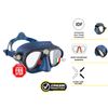 Cressi Calibro Diving Mask - Blue Nery, Uni