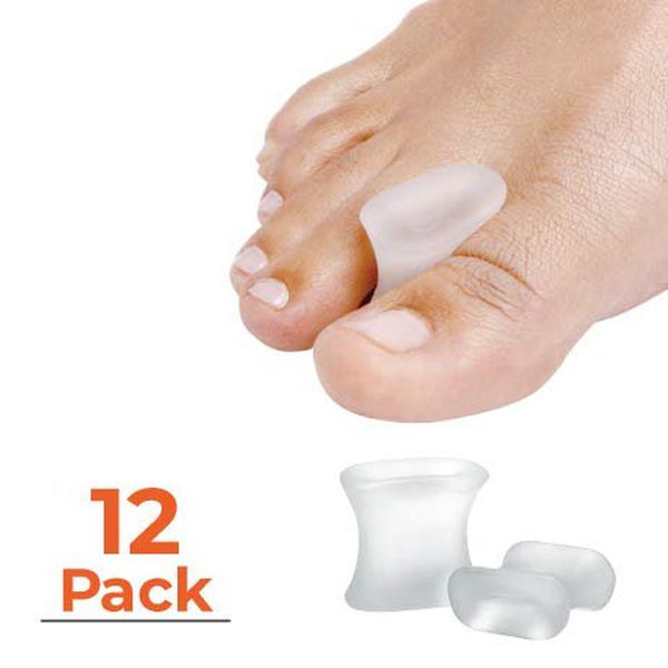 Gel Toe Separators Toe Spacers | Straighten Overlapping Toes, Realigner