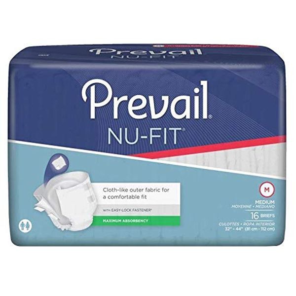 Nu-Fit Adult Diapers - Medium 96/cs