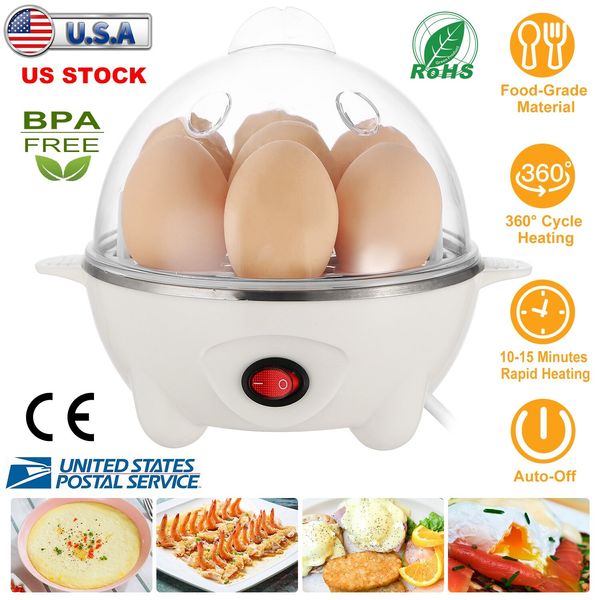 Rapid Egg Cooker Boiler Electric Dash Boiler Steamer Automatic Kitchen Appliance