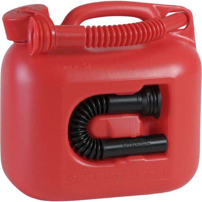 HUNERSDORFF 800500 PREMIUM 5L RED Poly Tank Water Tank Premium Red