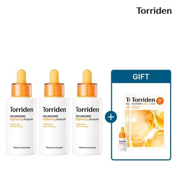 [Toriden][SSG exclusive/gift/set] Cellmaging Vita C Brightening Ampoule 30ml (3 pieces) + (Vita Ampoule 10ml + Vita Mask 2 pieces)