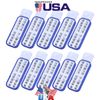10 Boxes Dental Bracket Monoblock Orthodontic MIM Mini Roth.022 345 Hooks AZDENT
