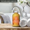 Orange Bath Salts w/Natural Orange Essential Oil 21.16 Oz - Good for Beauty - Bathing - Body Care - Wellness - Spa - Bath