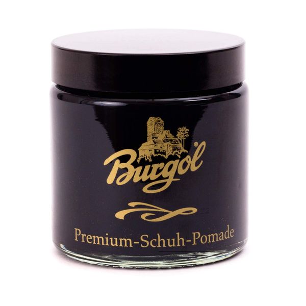 Burgol Premium Shoe Pomade for Leather 100ml black 100 ml