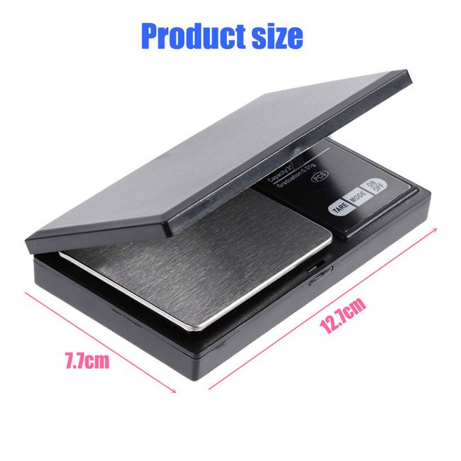 5pcs 500g x 0.01g Digital Kitchen Jewelry Scale Mini Electronic