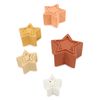 Hudson Baby Silicone Toy Stacking Cups, Star, One Size