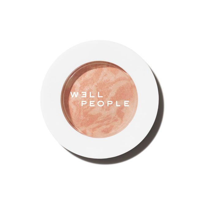 Well People Superpowder Blush Powder, Hydrating Powder Blush For Adding A Pop Of Cheek Color, Vegan & Cruelty-free, Sweet Persimmon