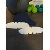 Cap Hat Shaper - Foam Sweat Insert for Shaping Baseball caps Crown - 1 Pack White