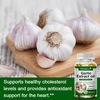 Odorless Garlic Pills 120 Softgels Support Heart Cardiovascular Cholesterol
