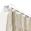 A&F Rod Decor Center Support for Single Traverse Rod - White (2 pieces)