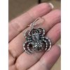 Superb Sterling Silver ~ Tarantula Spider Dangle Earrings, by Som's