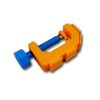 SpeedFreakCNC 1/64 Scale Track C Clamp, Orange, Compatible with Hot Wheels & Matchbox