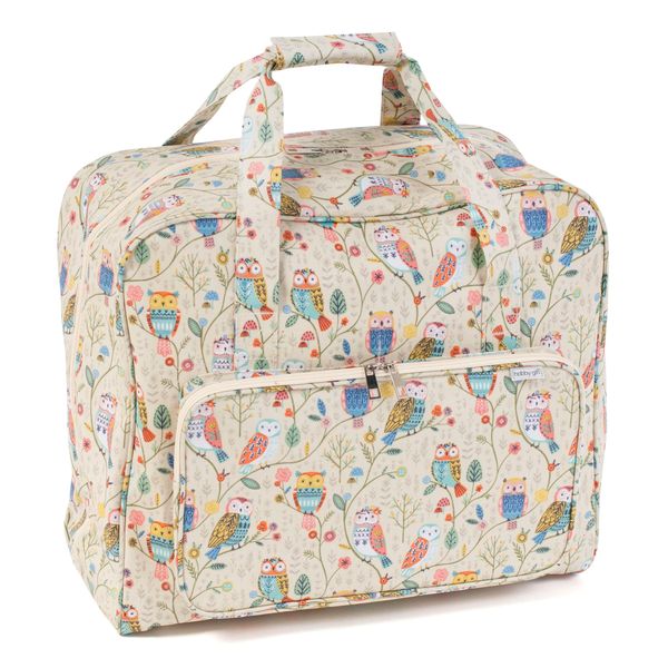 Hobby Gift Sewing Machine Travel Carry Storage Bag, Twit Twoo