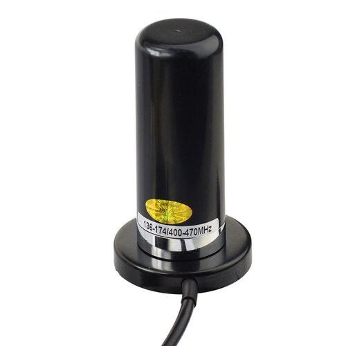 Eightwood Dual Band VHF UHF Ham Mobile Radio Antenna PL259 with Magnetic Base Extension Cable 16 feet for Ham Radio Amateur Radio Mobile Transceiver 144/430mhz