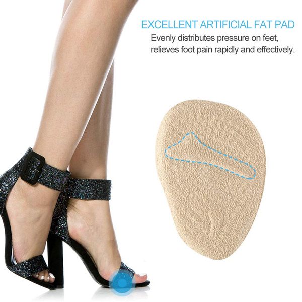 DOACT Ball of Foot Cushion Pads, Gel High Heels Insoles, Party Feet Shoe Inserts for Sandals, Metatarsal, Half Stick Anti-Slip Absorbing Pad for Women and Men …