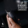 Bevel Beard Trimmer for Men - Limited Edition Black Cordless Trimmer, 8 Hour Rechargeable Battery Life, Tool Free Adjustable Zero Gapped Blade, Barber Supplies, Mustache Trimmer