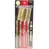 E-Value ECB-3B Channel Brushes 3 Pack Brass