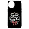 iPhone 15 Police Officer Christmas Serving & Sleighing Case