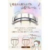 "Buhler Eyelash Curler with 3 Rubber Replacement" (Silver 3 Replacement Rubbers) (Silver, 3 Replacement Rubber)
