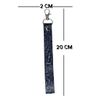 Inking House HIDDEN DISABILITY Keyring Luggage Tag Zipper Pull Bag Key Ring Chain