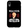 iPhone XR Deaf Pride ASL Hand Gesture Hearing Aid Hand Sign Language Case
