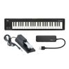 Korg microKEY Air 49-Key Bluetooth MIDI Controller Bundle with Pedal & USB Hub