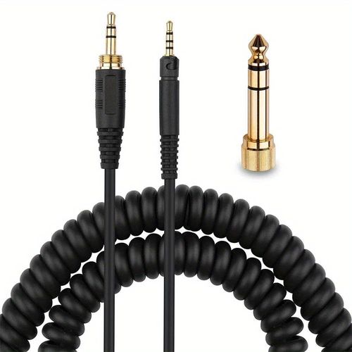 Headphone Cable Re-Cable Compatible with HD598 / HD598 Cs / HD599 / HD569 / HD579 / HD558 / HD518 Headphones etc OFC
