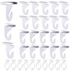 20 Heavy Duty Drop Ceiling Hooks, T-Bar Ceiling Clips for Hanging Plants, Lights