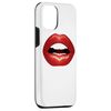 iPhone 14 Red Lips Lipstick Kiss Case