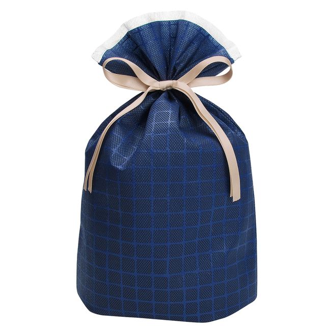 Indigo Waffle Bag L Navy PG063