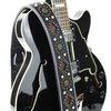 Walker & Williams GTR-20-WHT Sedona Special Padded Strap With Studs & Rivets