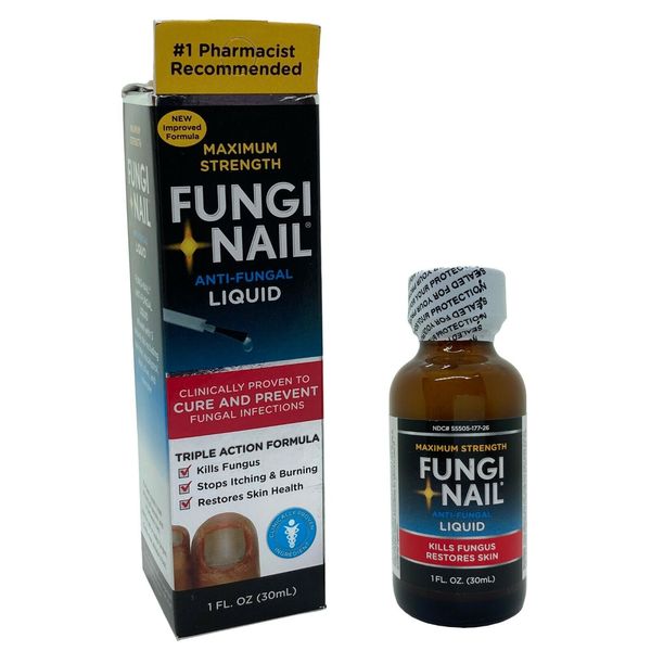 Fungi-Nail Anti-Fungal Liquid Solution 1 FL. OZ (30mL)