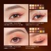 Perfect Diary Eye Shadow Palette, Red Brown, Glitter, Mat, Brush Included, Gift, High Color, Makeup Palette, Red Fox, 12 Colors, Animal