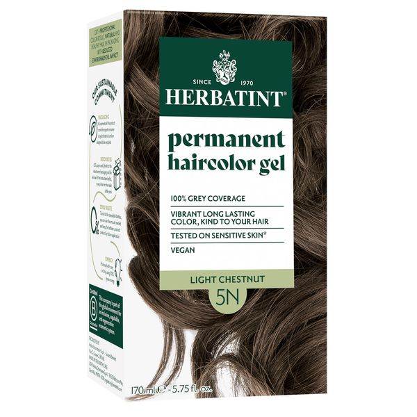 Herbatint Herbatint Permanent Light Chestnut (5 N), 120 ml (parallel import goods)
