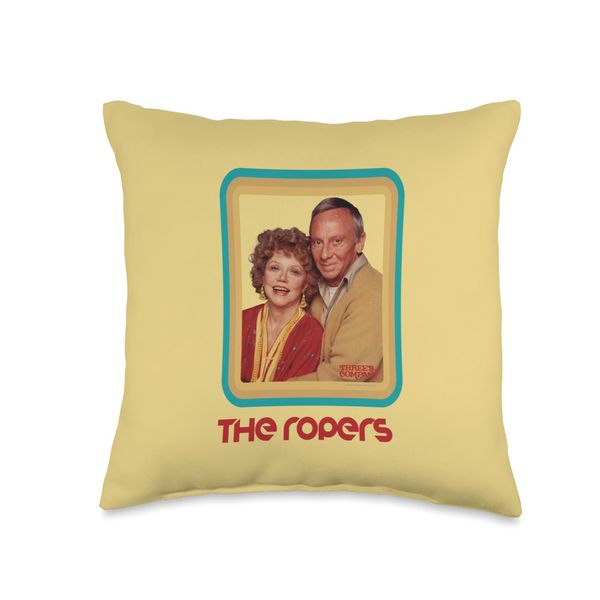 Three's Company Throw Pillow