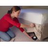 Raise ITS Furniture Risers Bed Riser, Black 1"x4"x4" (8 Count)