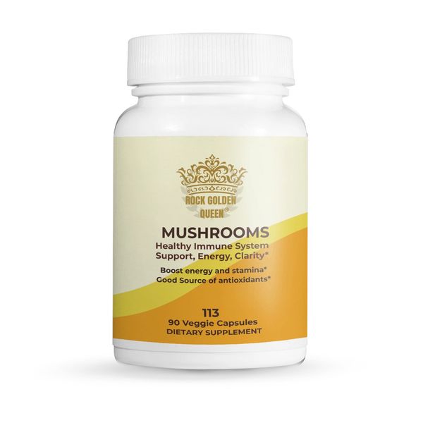 RGQ113 - MUSHROOMS, 90 Veggie Capsules