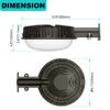 Waterproof LED Yard Light 100W LED Barn Light With Photocell Security Floodlight