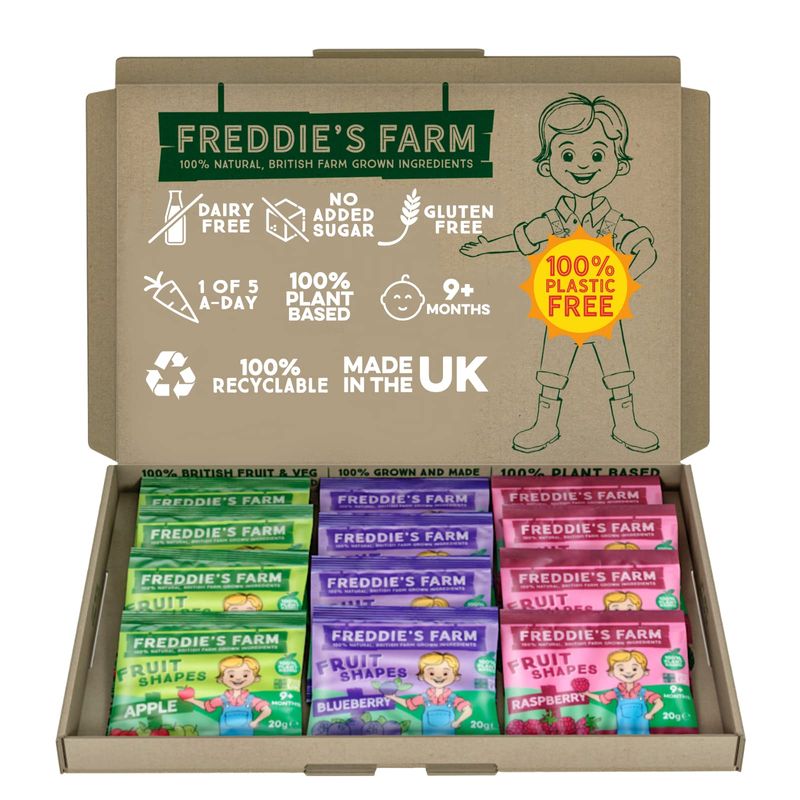 Freddie’s Farm Kids Snacks | Lunchbox Snacks Multipack - Raspberry ...