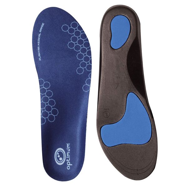 Optimum Plantar Fasciitis Insoles Help Reduce Foot/Heel Pain Ulimate Support Size 6.5-8