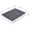 Bosch R5503 - Cabin Filter activated-carbon