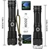 Super-Bright LED Tactical Flashlight Torch Rechargeable