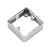 Knightsbridge 1GSBPC 1 Gang Surface Box in Polished Chrome Effect