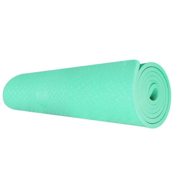 Bfit yoga mat TPE 10mm, natural cream