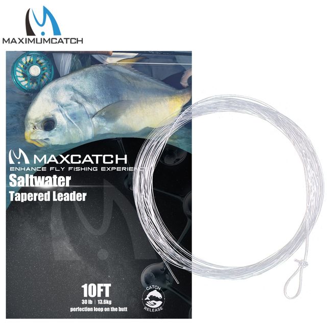 M MAXIMUMCATCH Maxcatch Fly Fishing Leader Tippet Material with