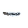 Sterling Silver 17x6mm Shoe Marathon Running Jogging Charm Original