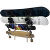 Longboard Wall Rack Mount - Holds 4 Boards