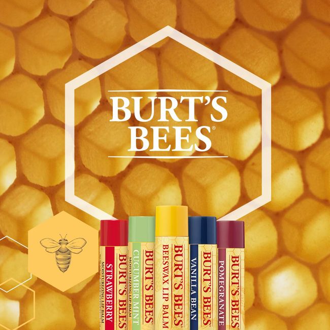 Bert’s bees beeswax lip balm with vitamin E and Pepp’rmint