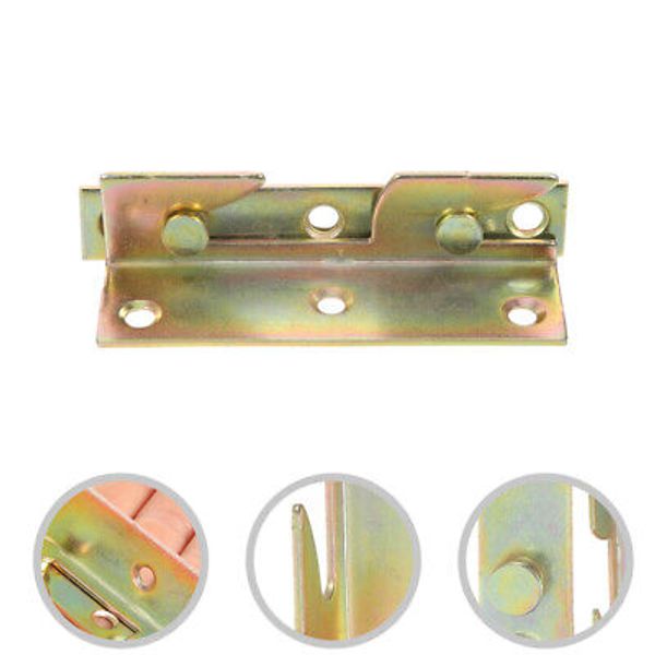 8 Pcs Bed Frame Replacement Parts Hinges Thick Sturdy Rail Brackets